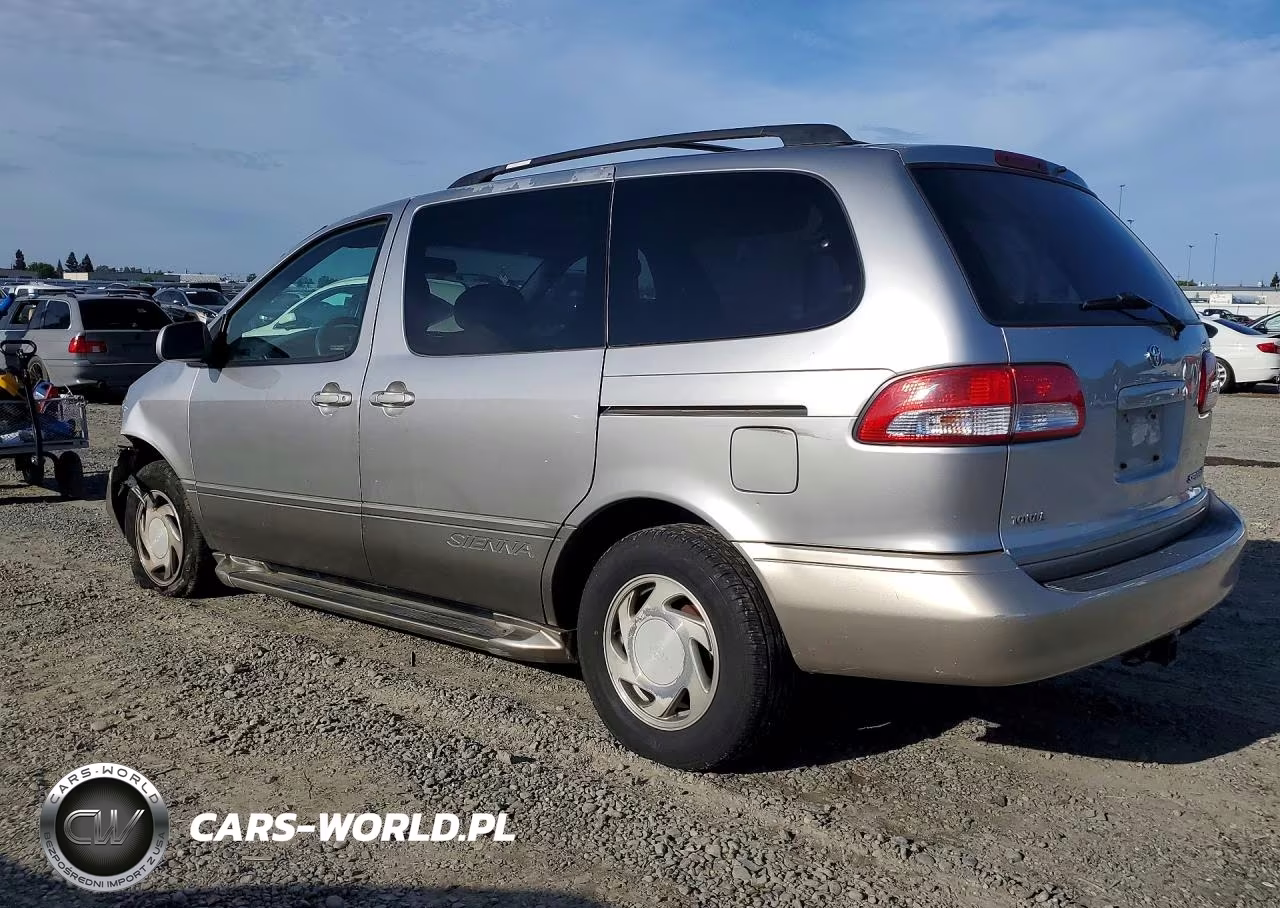2002 Toyota Sienna Xle VIN:4T3ZF13CX2U488633 - 2