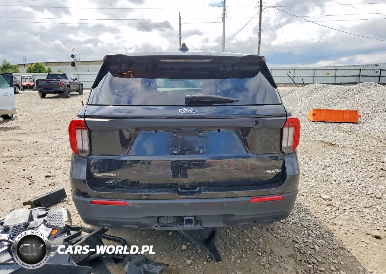 2025 Ford Explorer Police Interceptor VIN:1FM5K8AWXSGA56048 - 6
