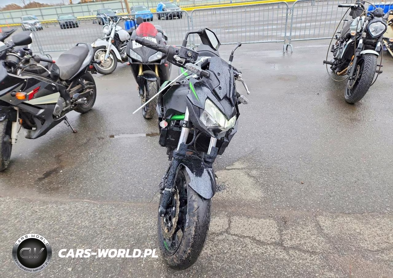2025 Kawasaki Er650 N VIN:ML5EREN19SDAF9417 - 2