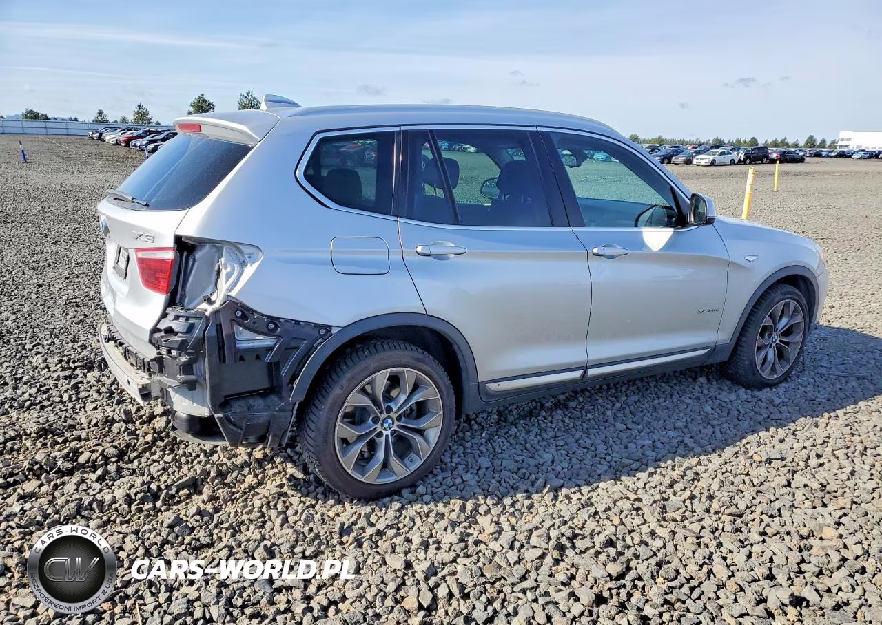 2016 BMW X3 xDrive28D VIN:5UXWY3C57G0N88242 - 3