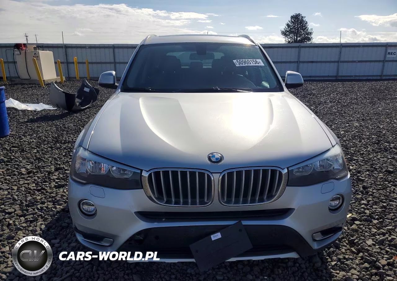 2016 BMW X3 xDrive28D VIN:5UXWY3C57G0N88242 - 5