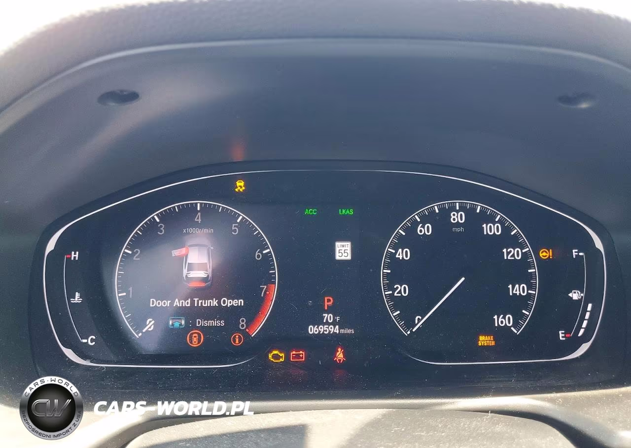 2019 Honda Accord Exl VIN:1HGCV2F53KA018990 - 9
