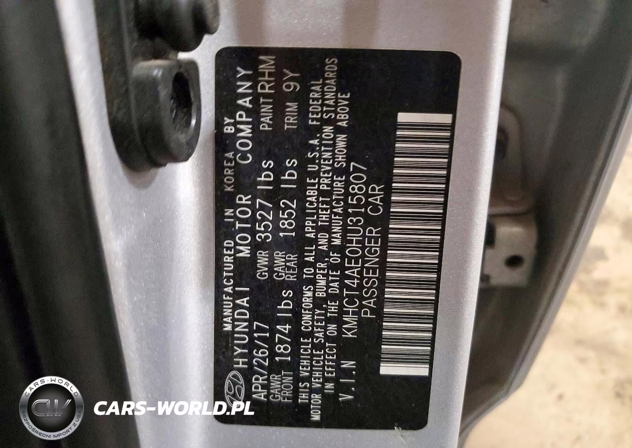 2017 Hyundai Accent Se VIN:KMHCT4AE0HU315807 - 13
