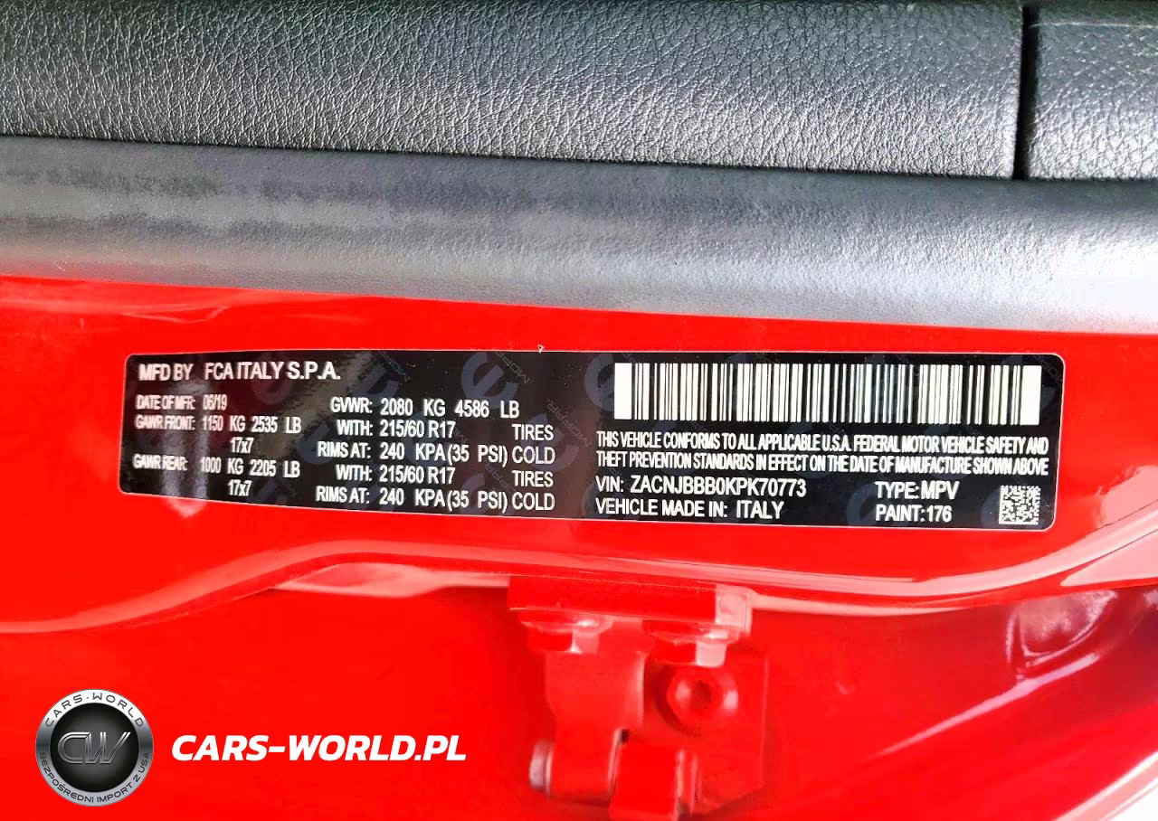 2019 Jeep Renegade Latitude VIN:ZACNJBBB0KPK70773 - 12