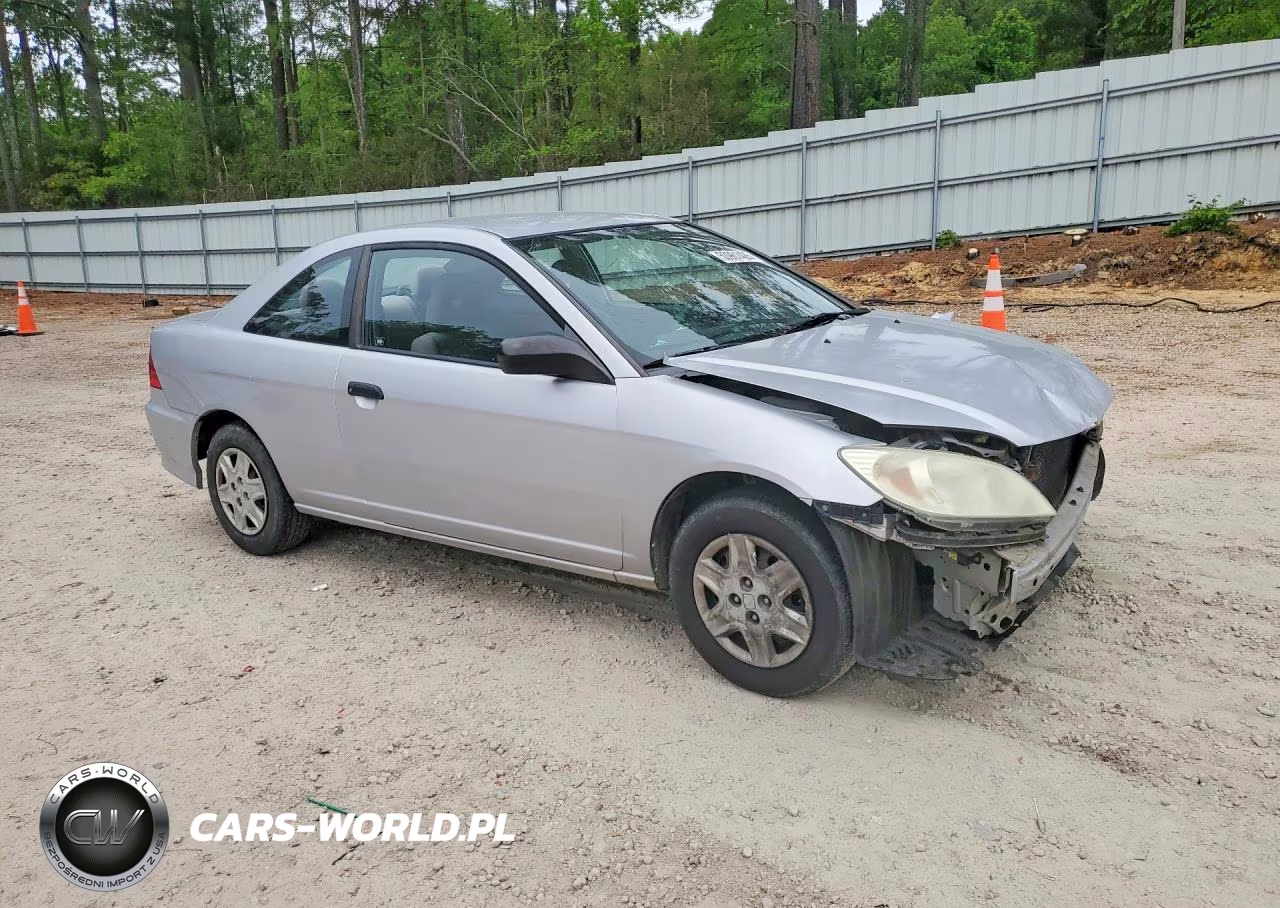 2005 Honda Civic Vp VIN:1HGEM22375L057252 - 4