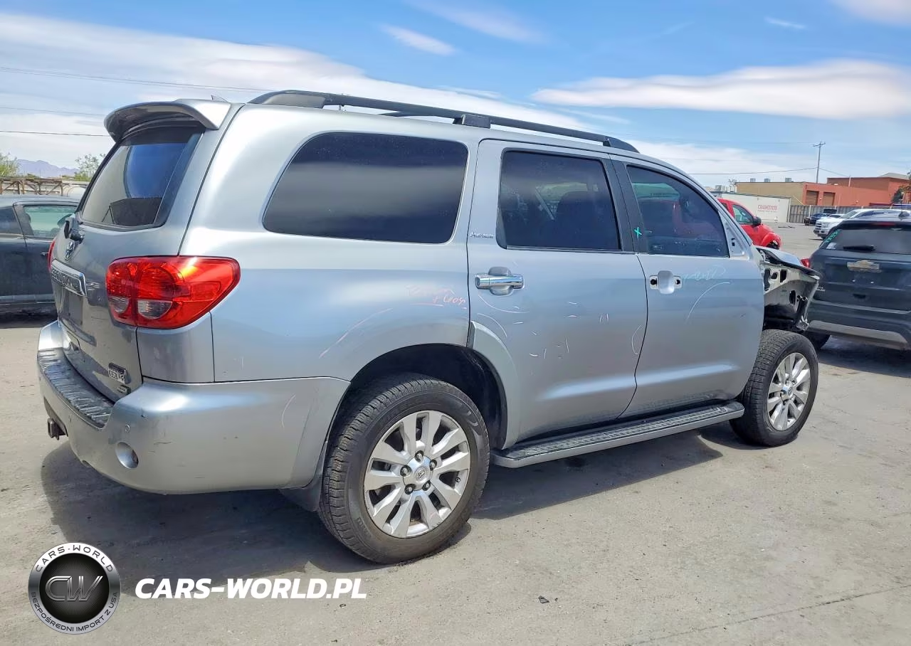 2010 Toyota Sequoia Platinum VIN:5TDDW5G15AS026328 - 3