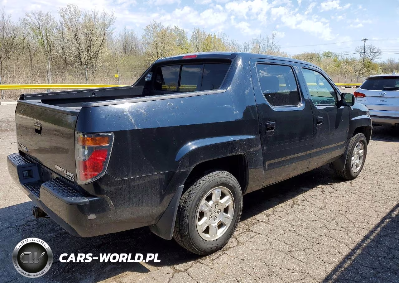 2008 Honda Ridgeline Rts VIN:2HJYK16408H528797 - 3