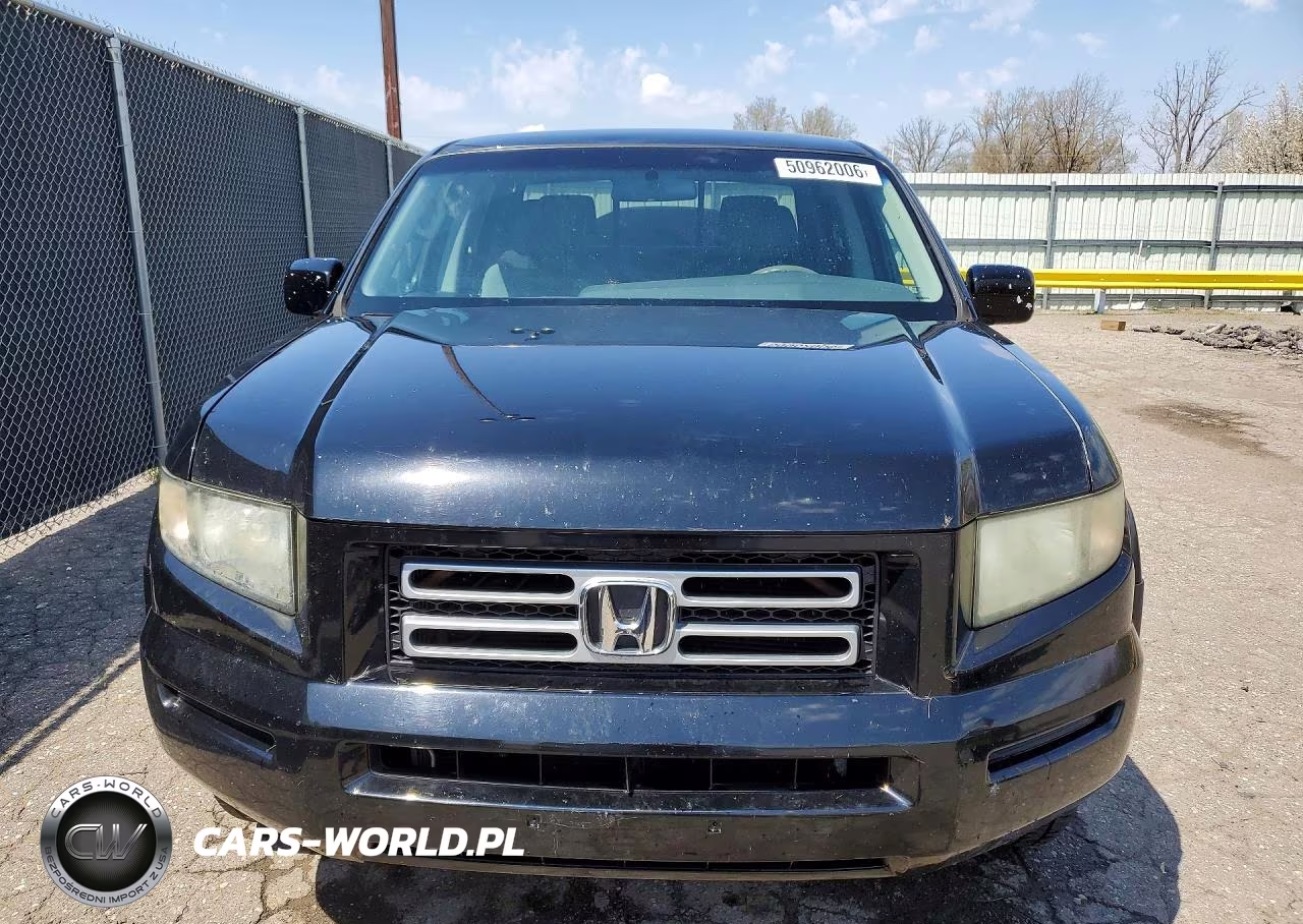 2008 Honda Ridgeline Rts VIN:2HJYK16408H528797 - 5