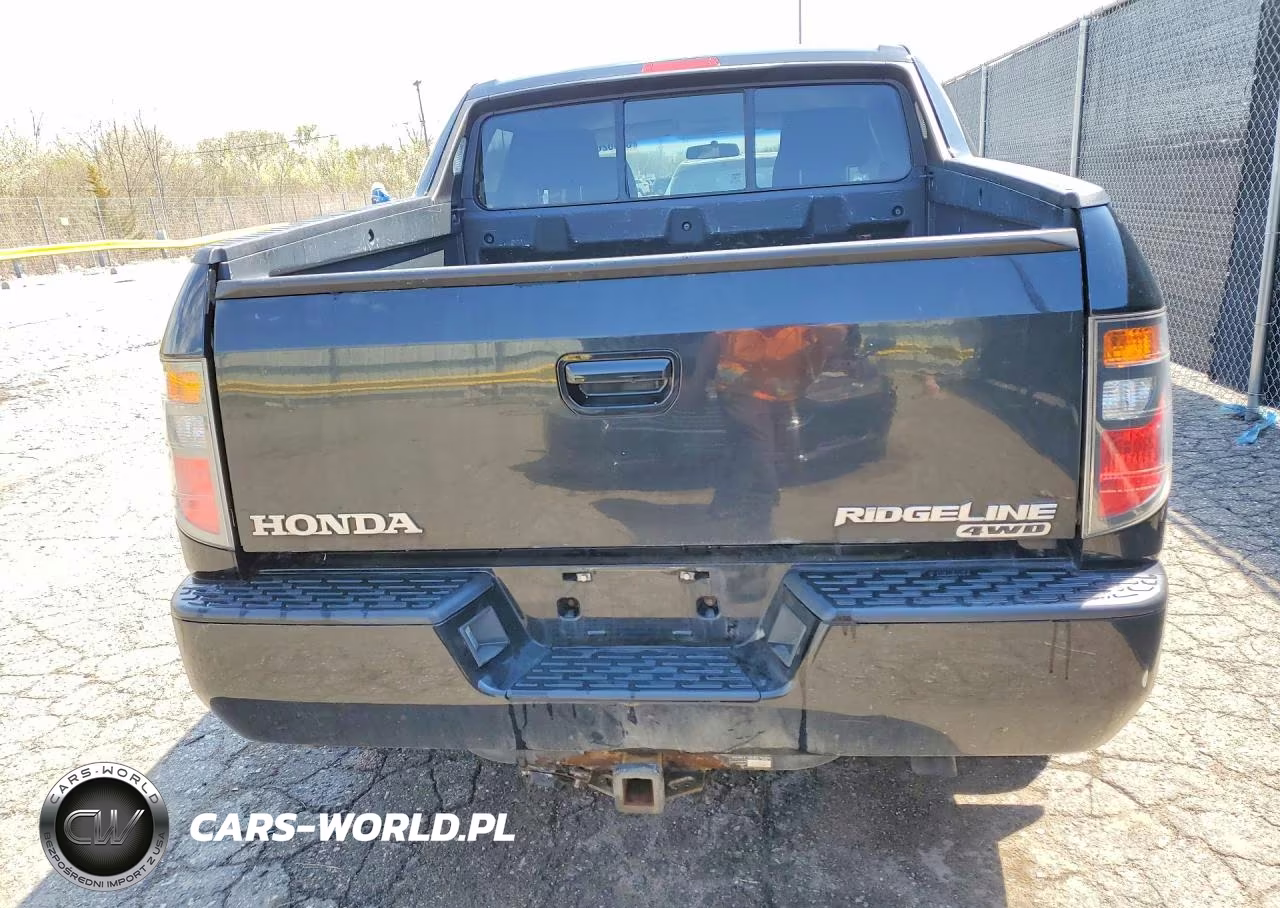 2008 Honda Ridgeline Rts VIN:2HJYK16408H528797 - 6