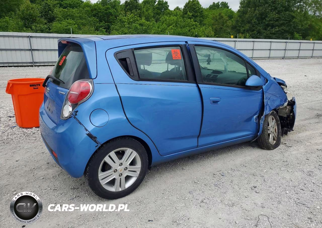 2014 Chevrolet Spark Ls VIN:KL8CB6S97EC442259 - 3