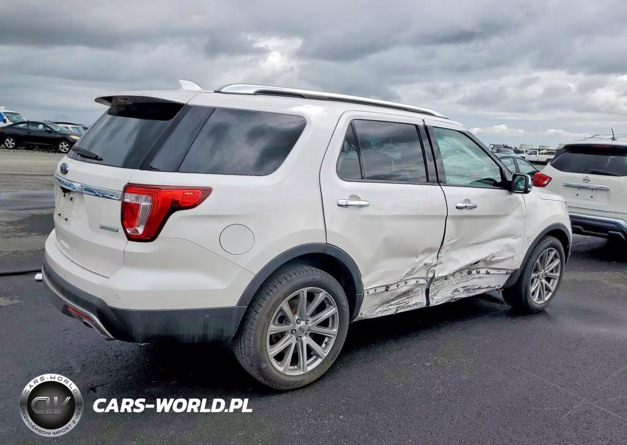 2016 Ford Explorer Limited VIN:1FM5K7FH8GGD29435 - 3