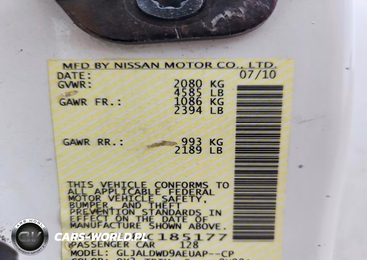 2010 Nissan Altima Sr VIN:1N4BL2EP8AC185177 - 13