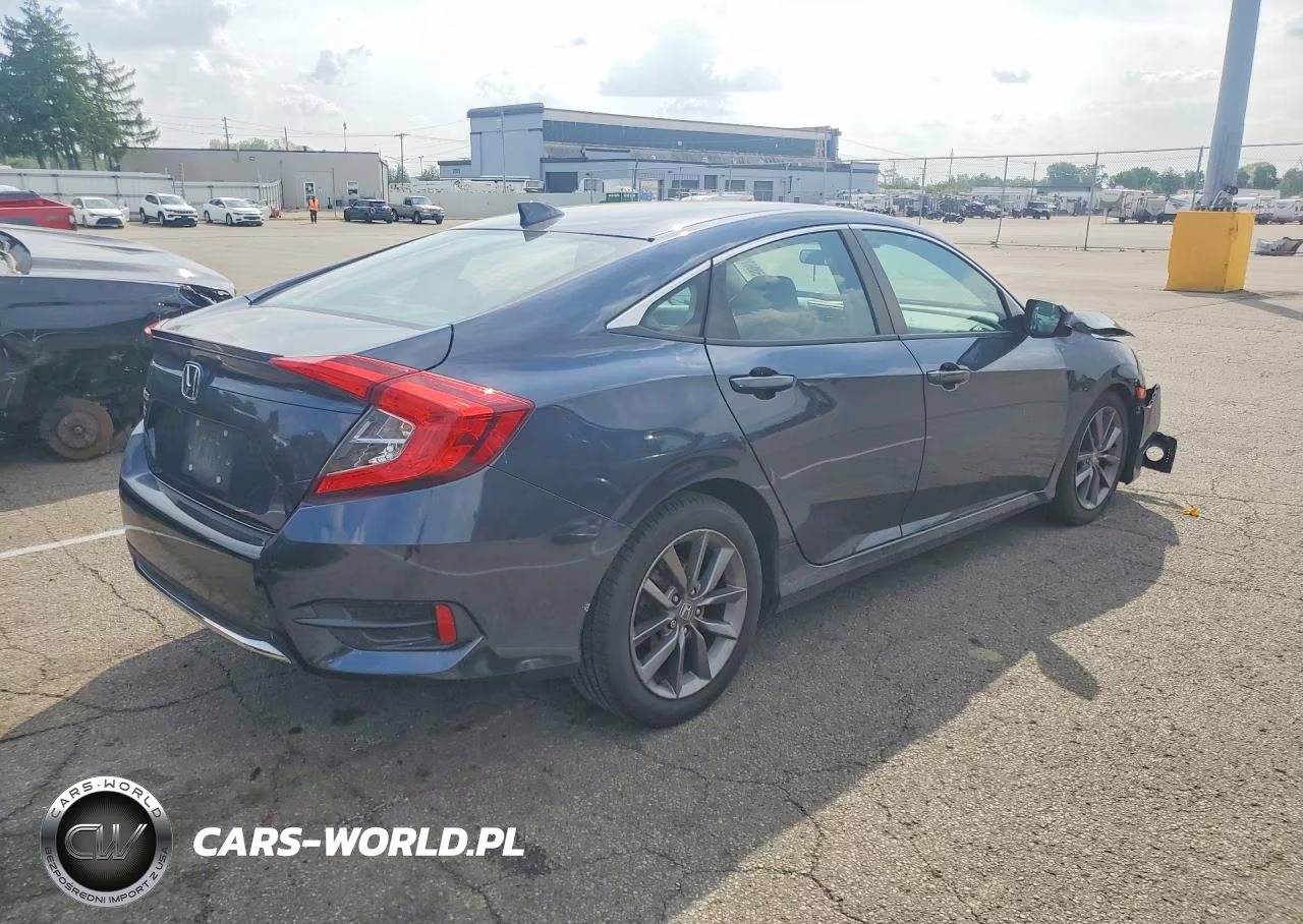2020 Honda Civic Ex VIN:19XFC1F35LE017302 - 3