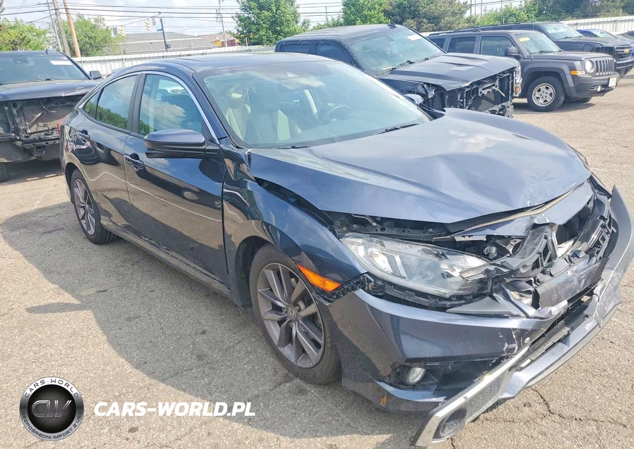 2020 Honda Civic Ex VIN:19XFC1F35LE017302 - 4