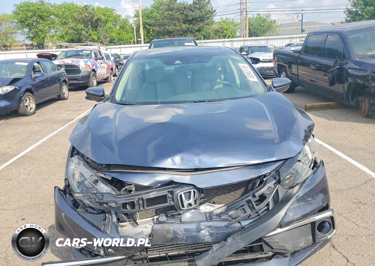 2020 Honda Civic Ex VIN:19XFC1F35LE017302 - 5