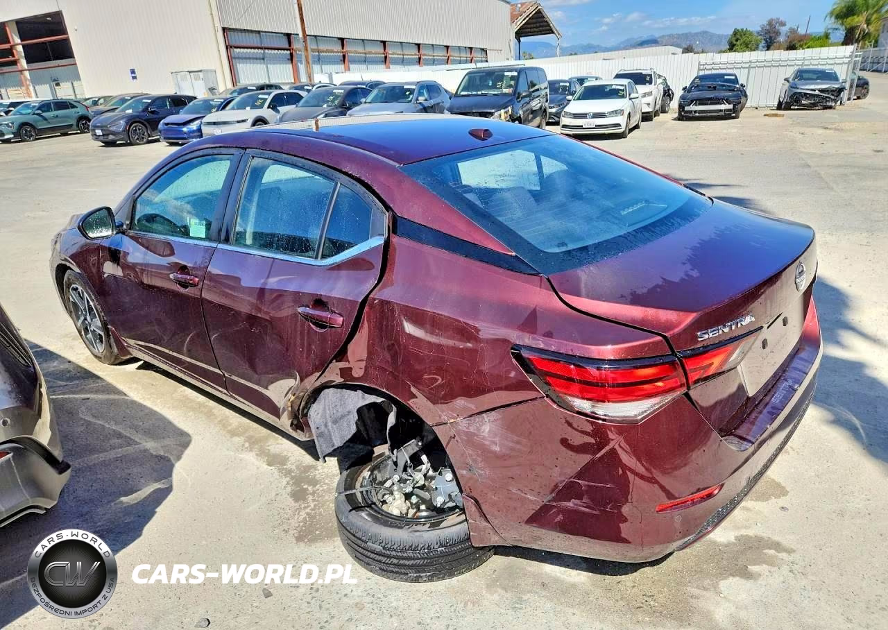 2025 Nissan Sentra Sv VIN:3N1AB8CV9SY370055 - 2