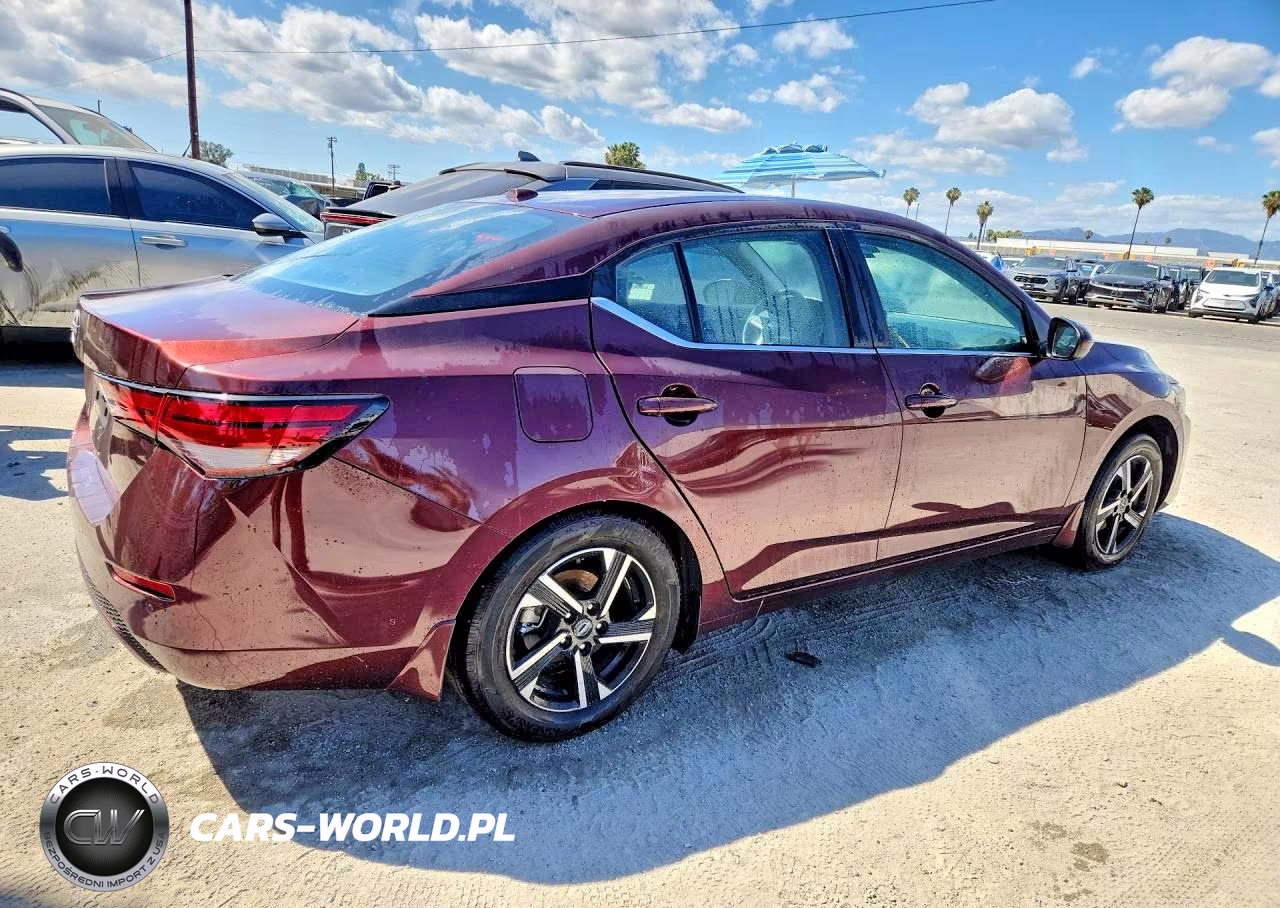 2025 Nissan Sentra Sv VIN:3N1AB8CV9SY370055 - 3