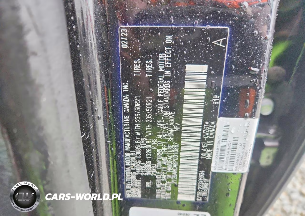 2023 Lexus Rx 350 F Sport Handling VIN:2T2BAMCA6PC010867 - 13