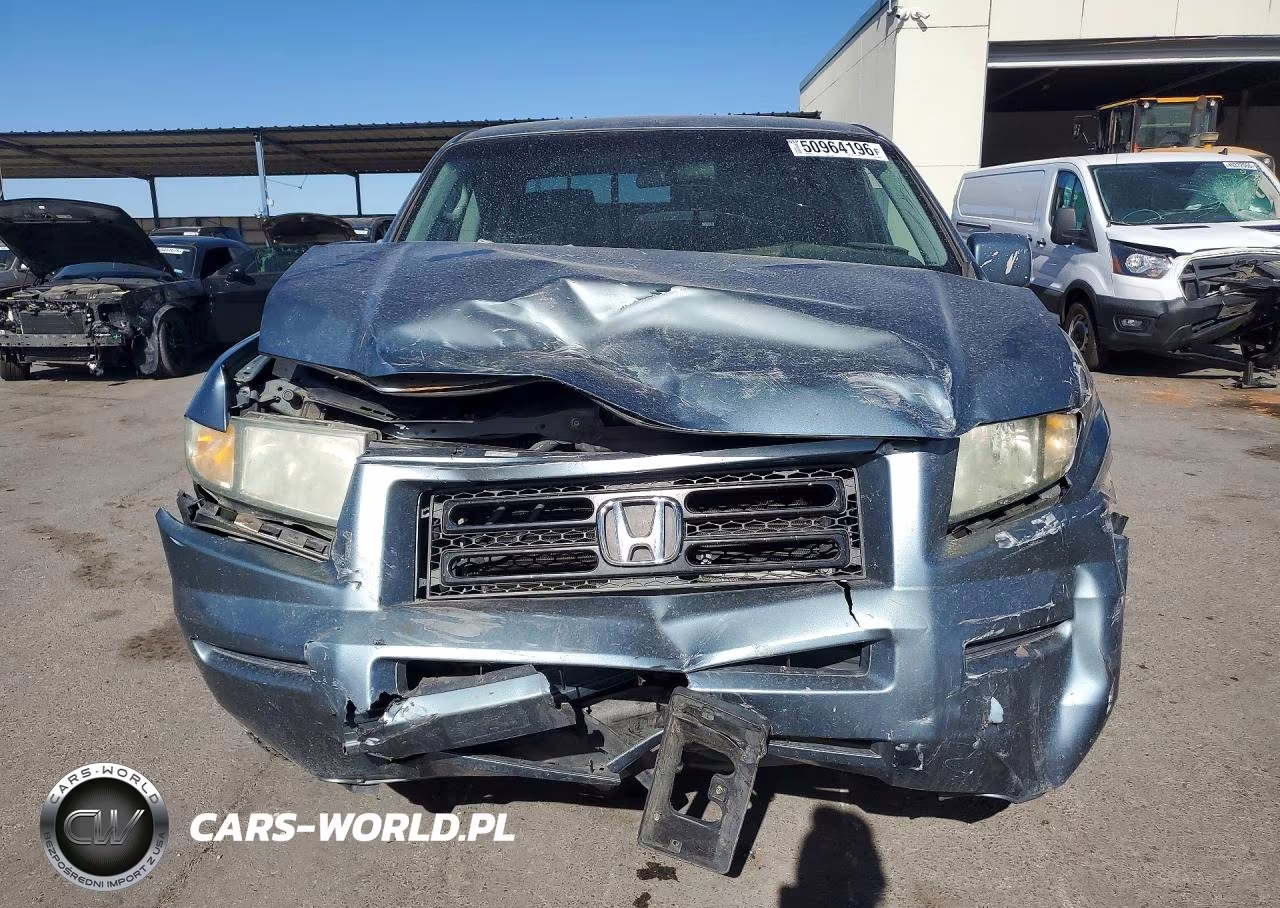 2006 Honda Ridgeline Rts VIN:2HJYK16476H562636 - 5
