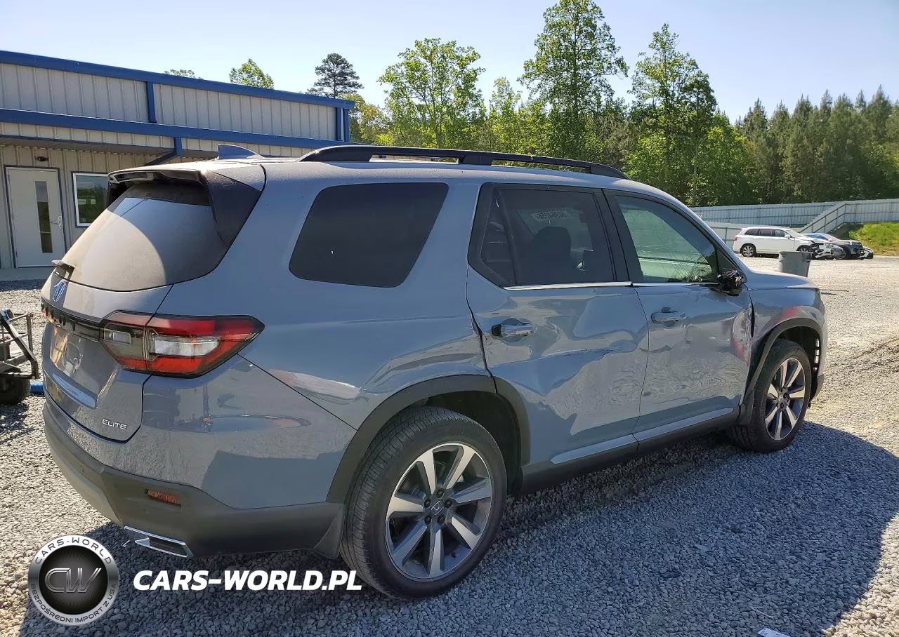 2025 Honda Pilot Elite VIN:5FNYG1H85SB165772 - 3