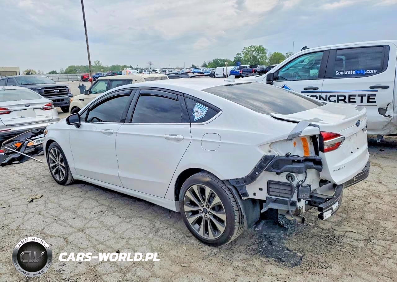 2020 Ford Fusion Se VIN:3FA6P0T96LR202349 - 2