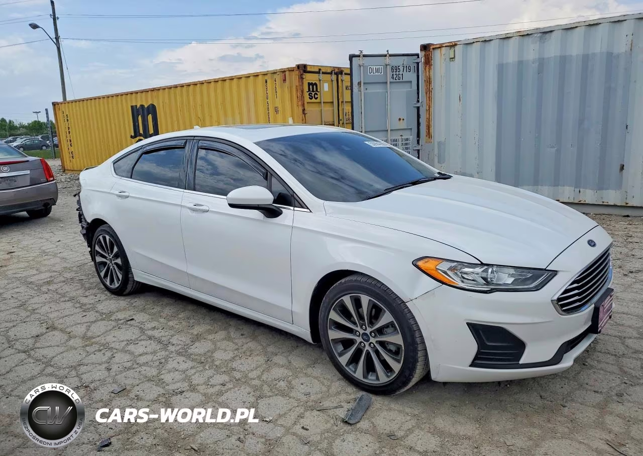 2020 Ford Fusion Se VIN:3FA6P0T96LR202349 - 4