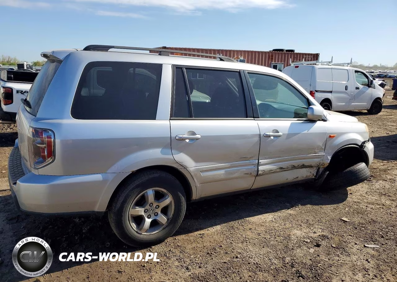 2006 Honda Pilot Ex VIN:5FNYF184X6B010690 - 3