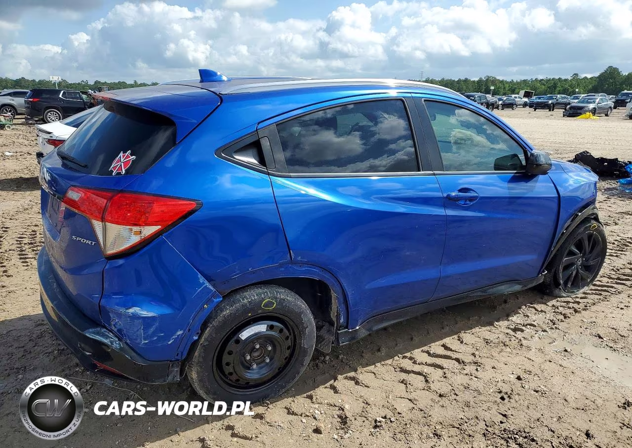 2022 Honda Hr-V Sport VIN:3CZRU5H11NM731282 - 3