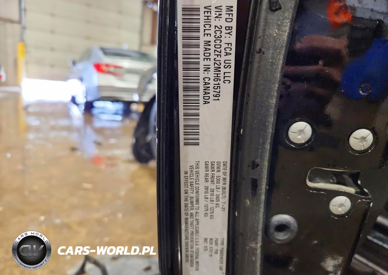 2021 Dodge Challenger R VIN:2C3CDZFJ2MH615791 - 13