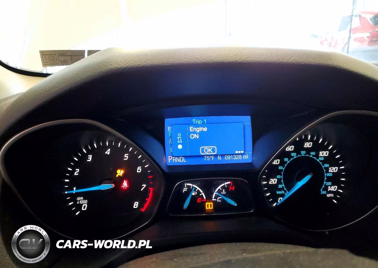 2013 Ford Focus Se VIN:1FADP3K20DL378441 - 9