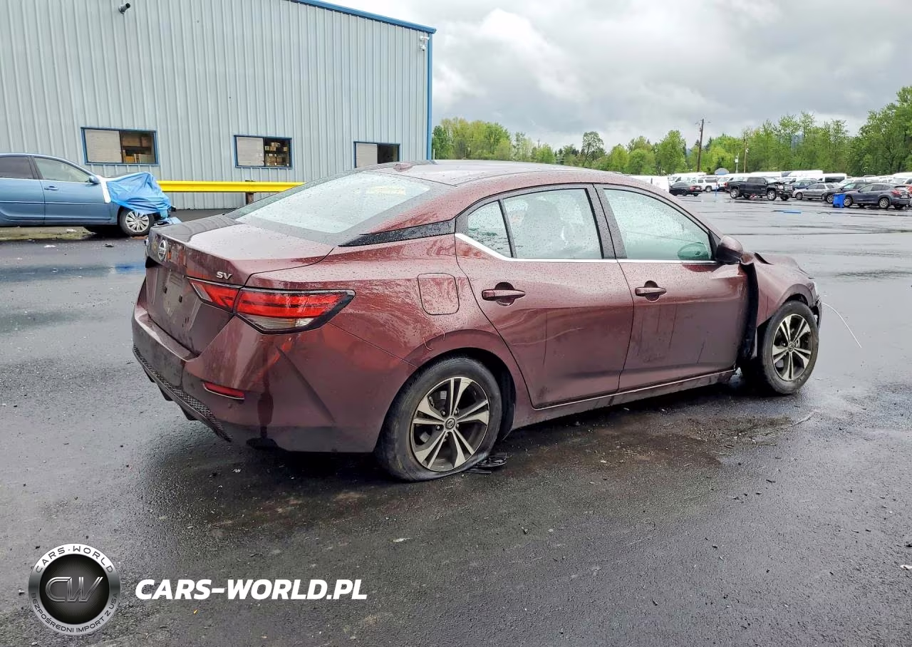 2021 Nissan Sentra Sv VIN:3N1AB8CV2MY302148 - 3