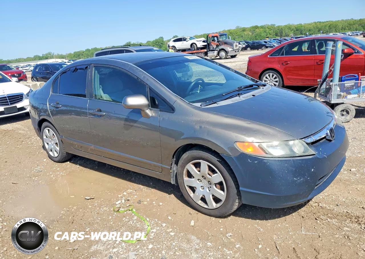 2008 Honda Civic Lx VIN:1HGFA16538L110732 - 4