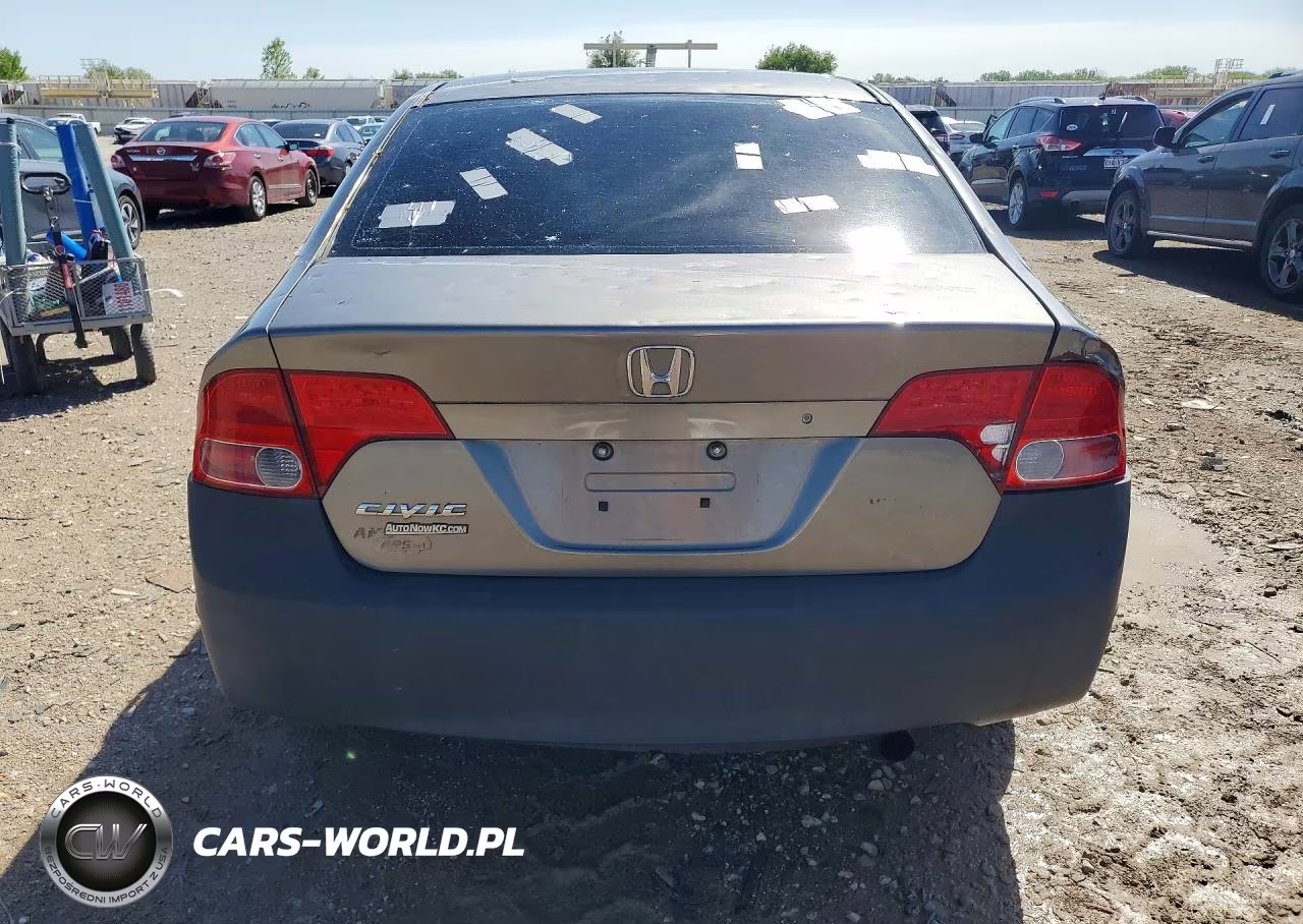 2008 Honda Civic Lx VIN:1HGFA16538L110732 - 6