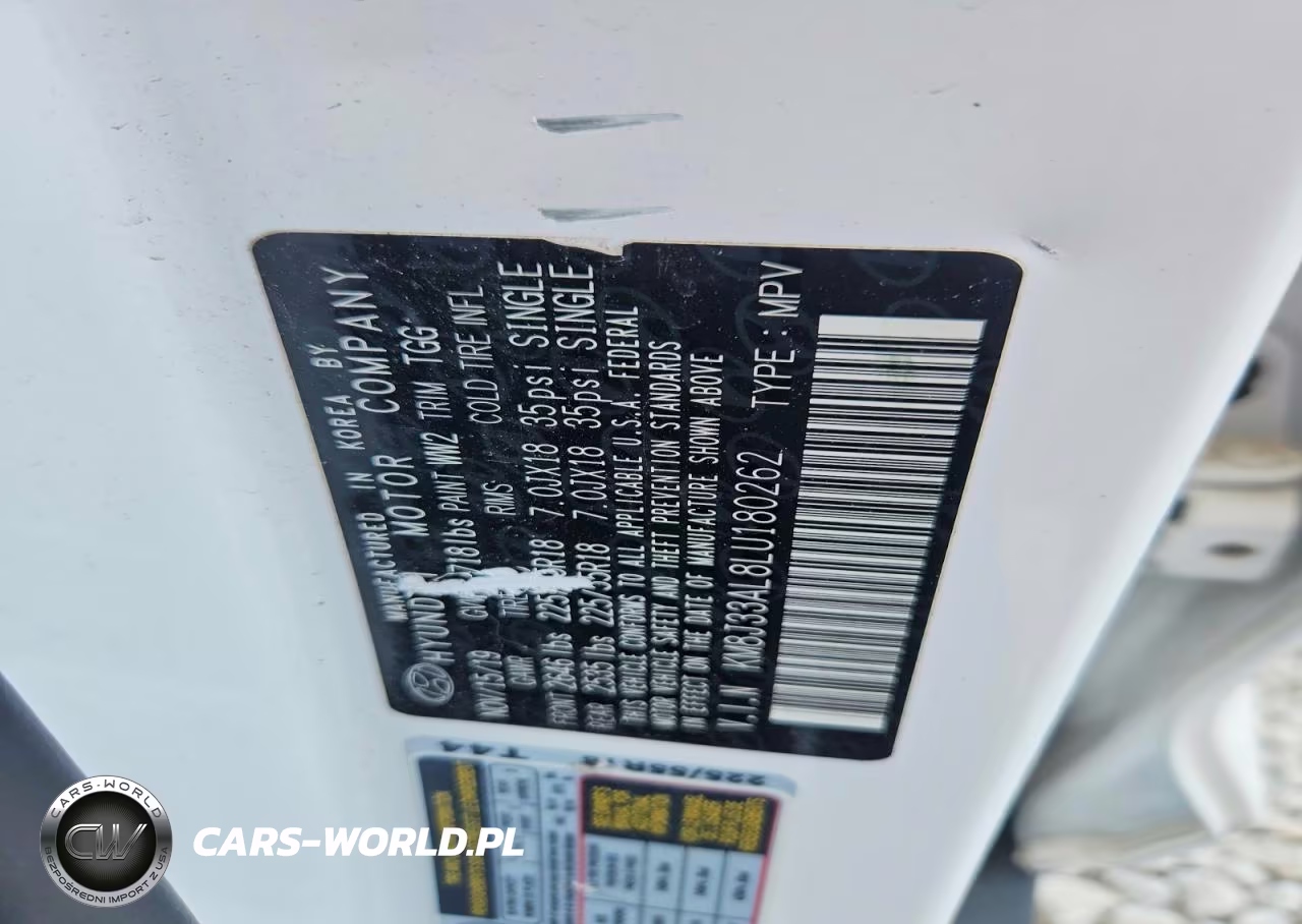 2020 Hyundai Tucson Sel VIN:KM8J33AL8LU180262 - 13