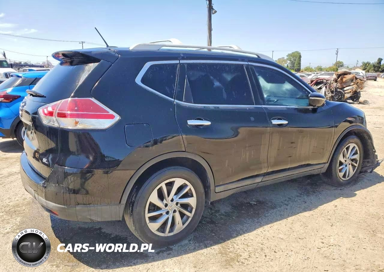 2015 Nissan Rogue S VIN:5N1AT2MT2FC766097 - 3