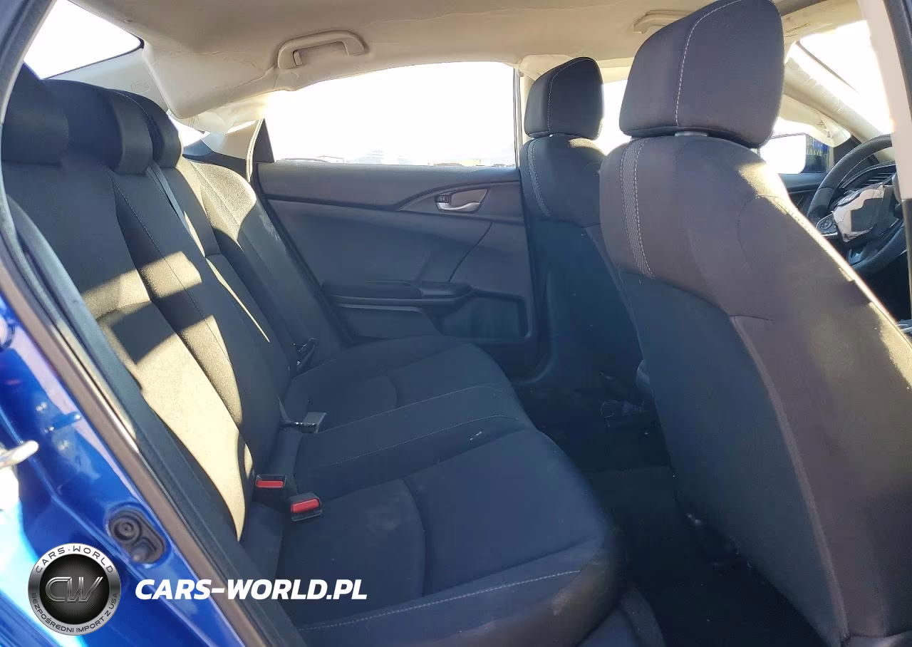 2019 Honda Civic Lx VIN:19XFC2F69KE050270 - 10