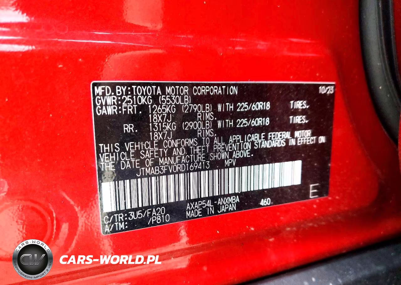 2024 Toyota Rav4 Prime Se VIN:JTMAB3FV0RD169413 - 13