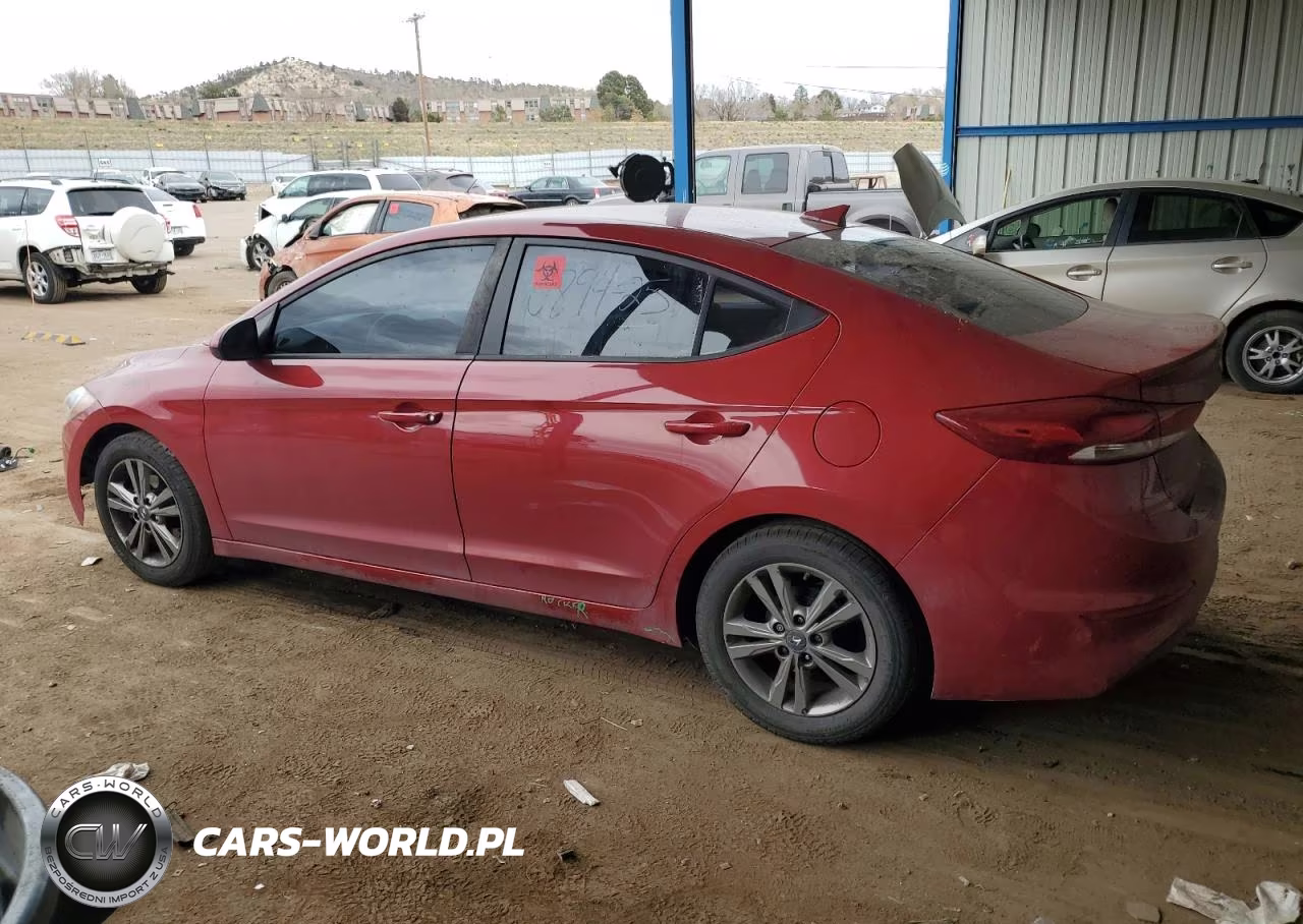 2017 Hyundai Elantra Se VIN:KMHD84LFXHU061437 - 2