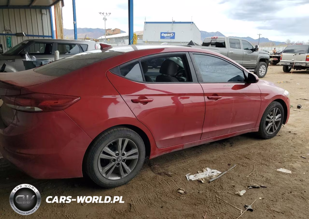 2017 Hyundai Elantra Se VIN:KMHD84LFXHU061437 - 3