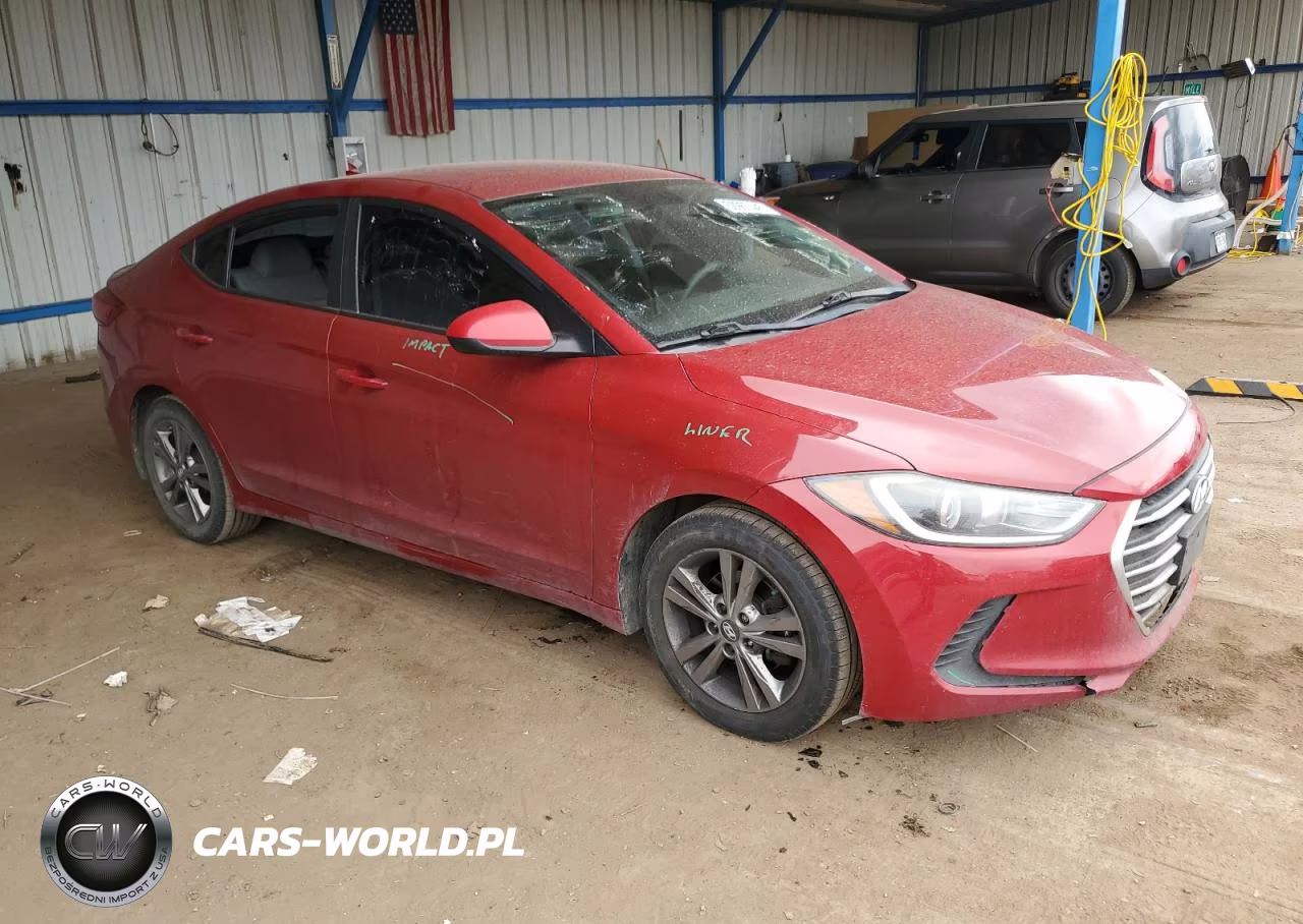 2017 Hyundai Elantra Se VIN:KMHD84LFXHU061437 - 4