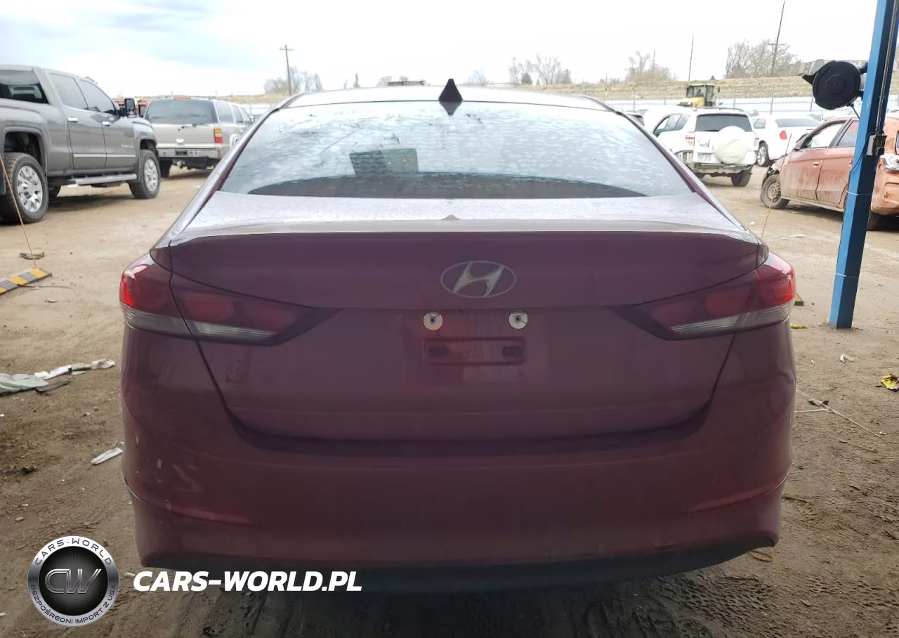 2017 Hyundai Elantra Se VIN:KMHD84LFXHU061437 - 6
