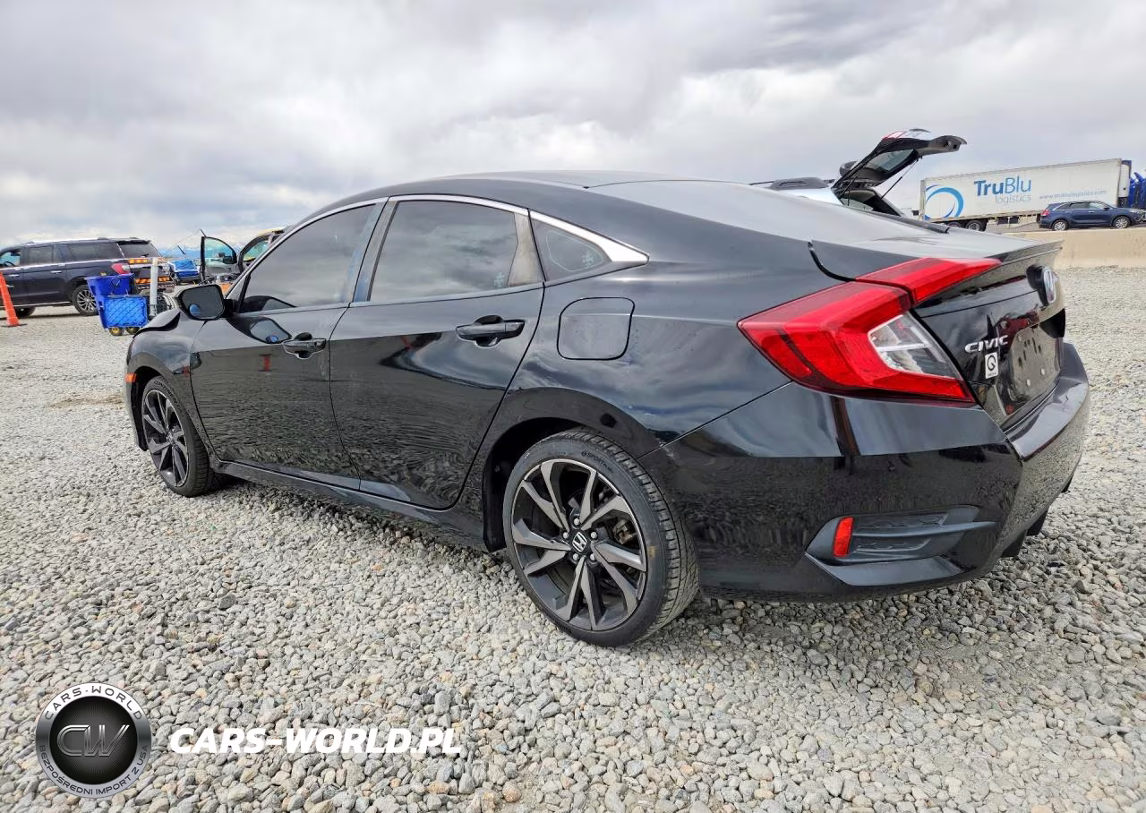 2019 Honda Civic Sport VIN:2HGFC2F86KH605036 - 2