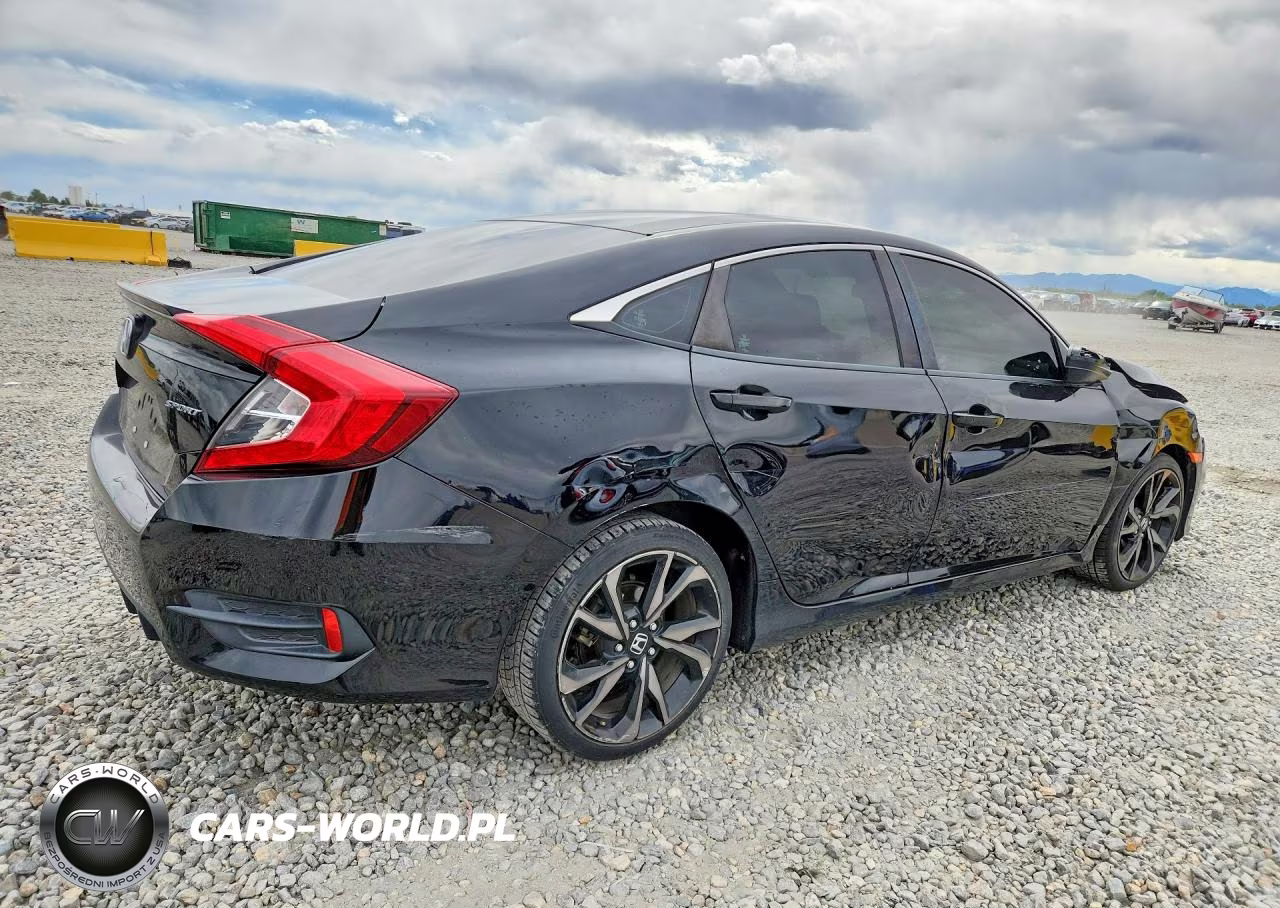2019 Honda Civic Sport VIN:2HGFC2F86KH605036 - 3