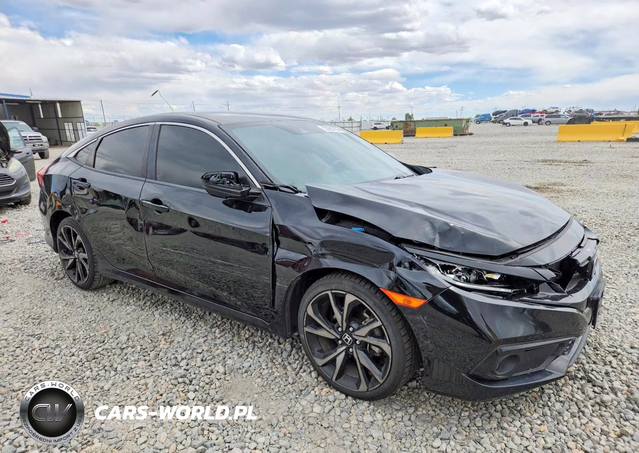 2019 Honda Civic Sport VIN:2HGFC2F86KH605036 - 4