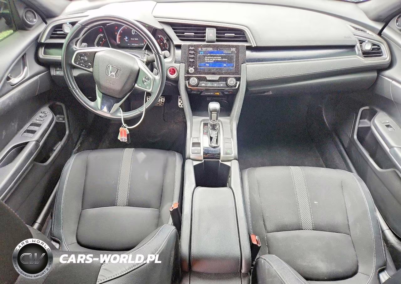 2019 Honda Civic Sport VIN:2HGFC2F86KH605036 - 8