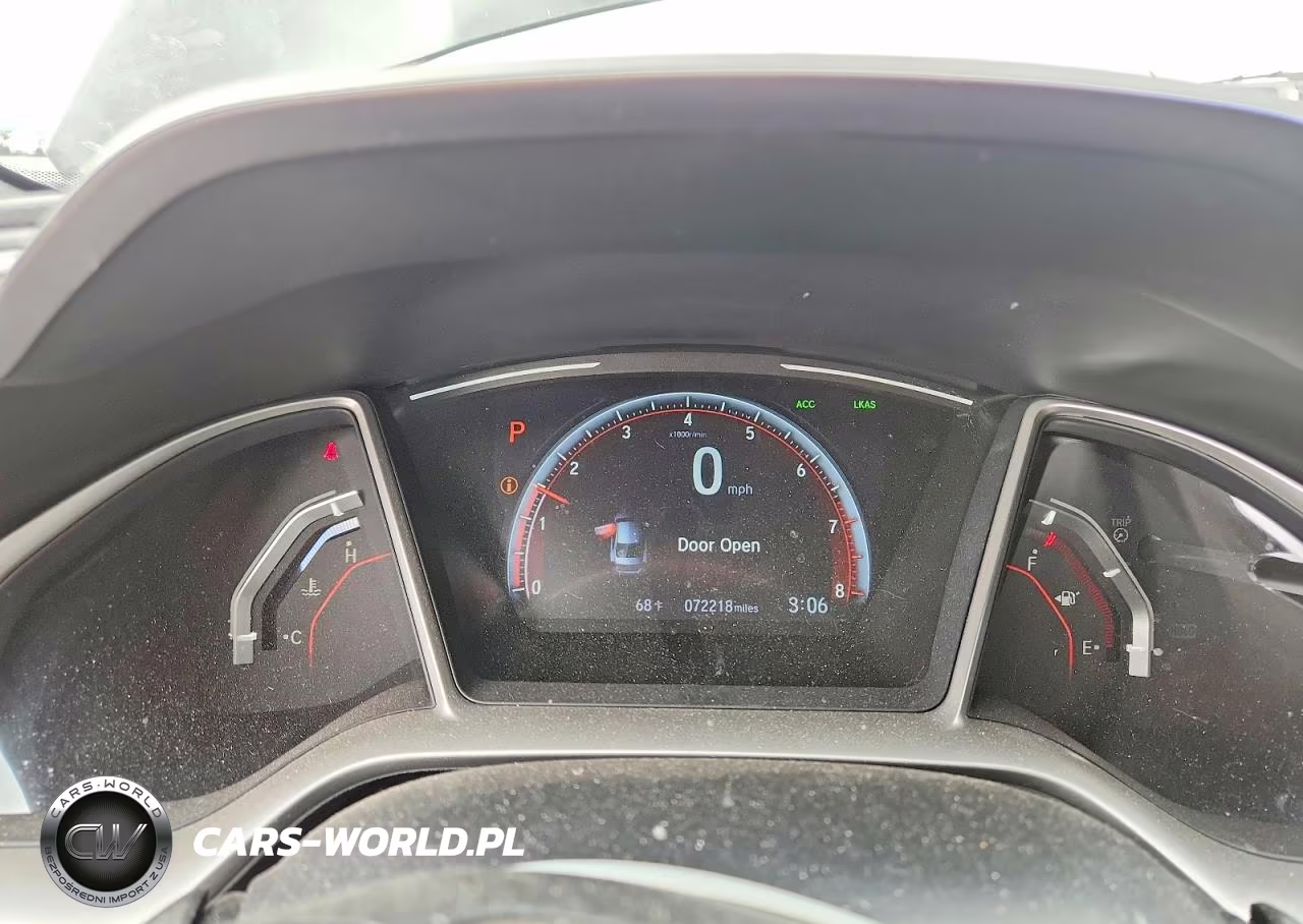 2019 Honda Civic Sport VIN:2HGFC2F86KH605036 - 9