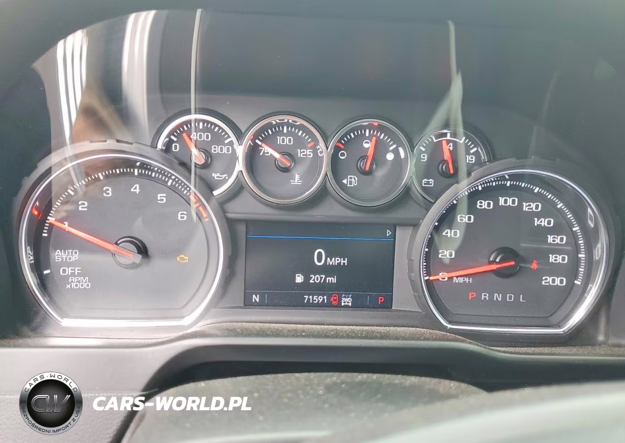 2021 Chevrolet Silverado K1500 Rst VIN:1GCUYEET7MZ190326 - 9