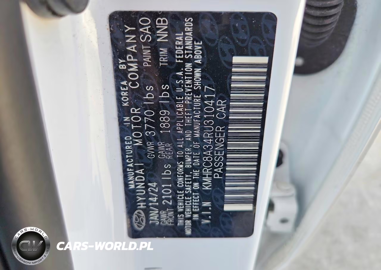 2024 Hyundai Venue Limited VIN:KMHRC8A34RU310417 - 14