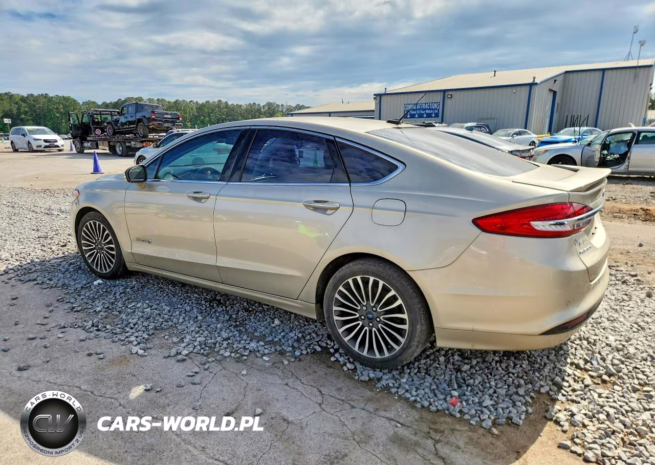 2018 Ford Fusion Titanium VIN:3FA6P0RU3JR195045 - 2