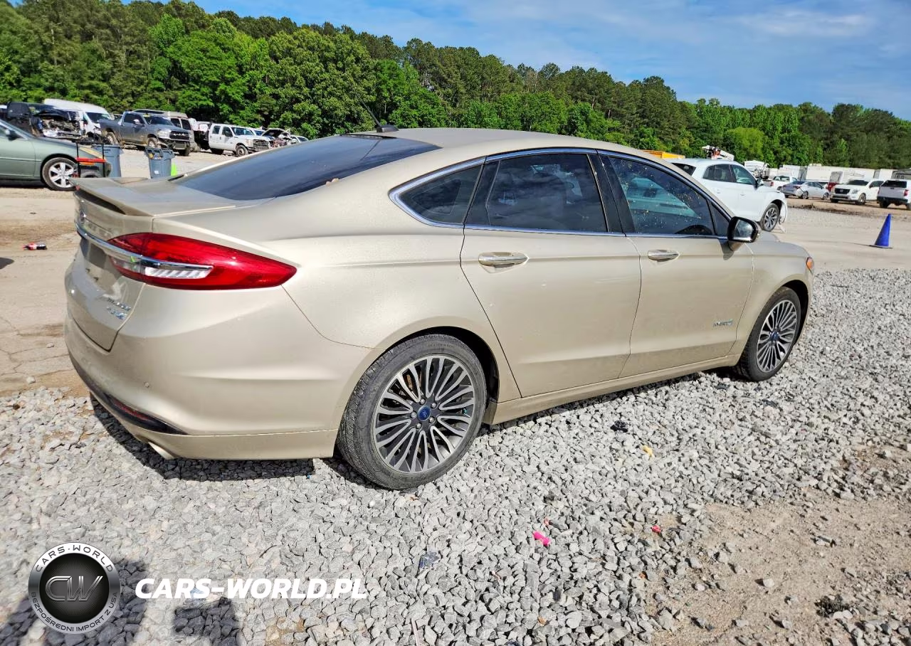 2018 Ford Fusion Titanium VIN:3FA6P0RU3JR195045 - 3